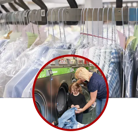 Dry cleaning services